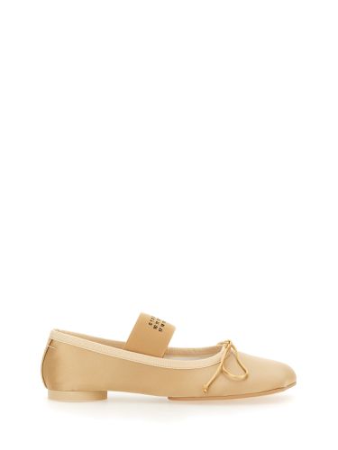 Ballerina with logo - mm6 maison margiela - Modalova