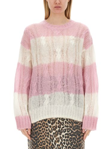 Ganni cable-knit - ganni - Modalova