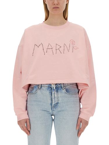 Marni sweatshirt with logo - marni - Modalova