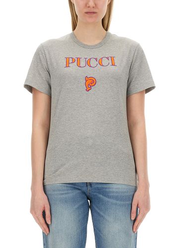 Pucci t-shirt with logo - pucci - Modalova
