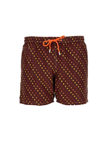 Boxer swimsuit with print - mc2 saint barth - Modalova