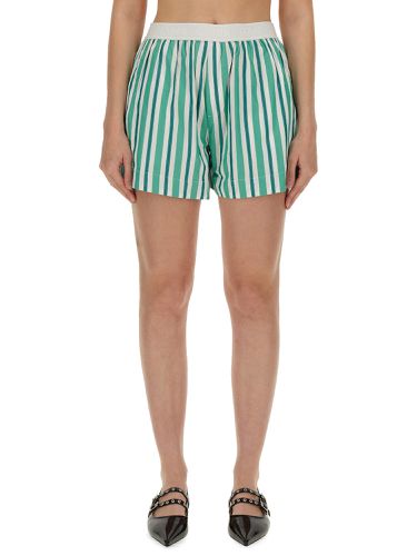 Ganni striped shorts - ganni - Modalova