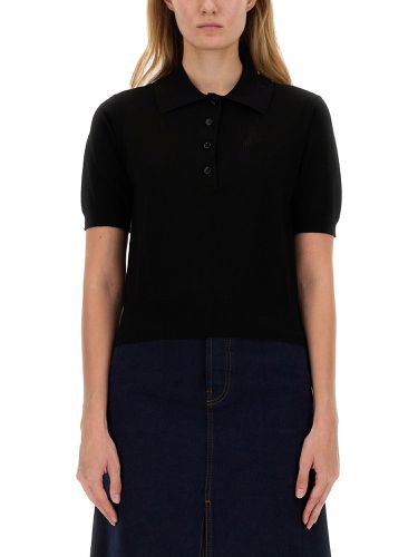 Burberry stretch cotton polo shirt - burberry - Modalova