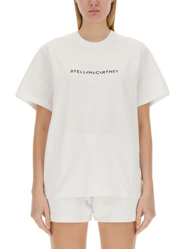 Stella mccartney t-shirt with logo - stella mccartney - Modalova