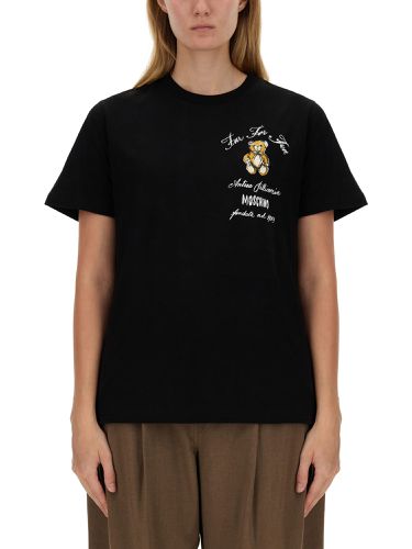 Moschino t-shirt with logo - moschino - Modalova