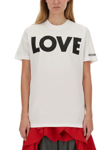 Moschino t-shirt with logo - moschino - Modalova