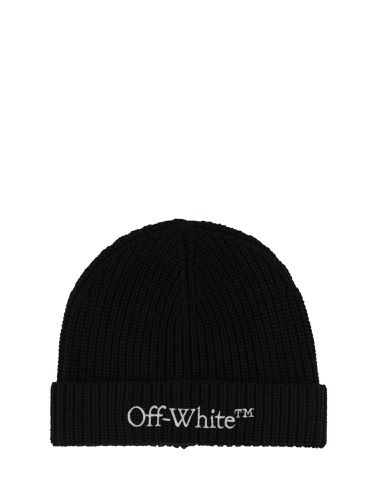 Off-white beanie hat with logo - off-white - Modalova