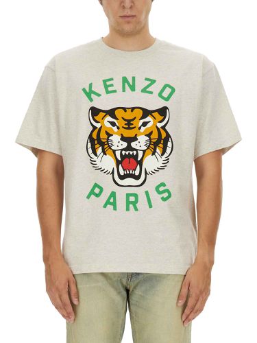 Kenzo tiger logo t-shirt - kenzo - Modalova
