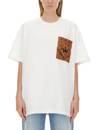 Mcm cotton t-shirt - mcm - Modalova