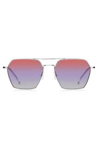 Lunettes de soleil à double pont avec verres multicolores - Boss - Modalova