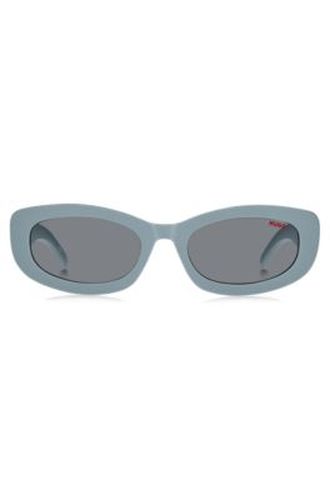 Lunettes de soleil avec branches logotées - HUGO - Modalova