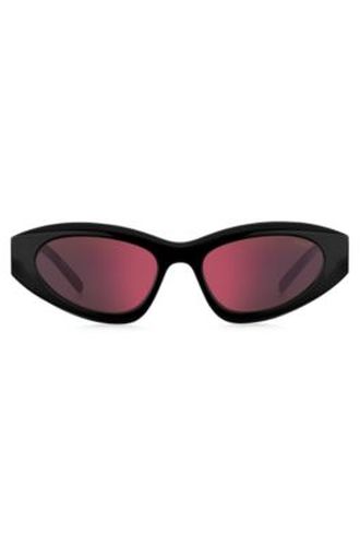 Lunettes de soleil avec chaîne à perles - HUGO - Modalova