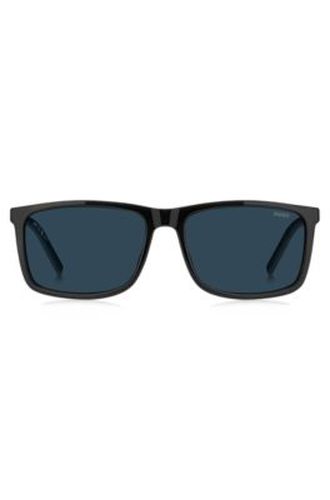 Lunettes de soleil avec verres teintés bleus - HUGO - Modalova