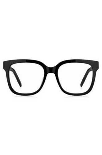 Monture optique en acétate avec monogramme Double B - Boss - Modalova