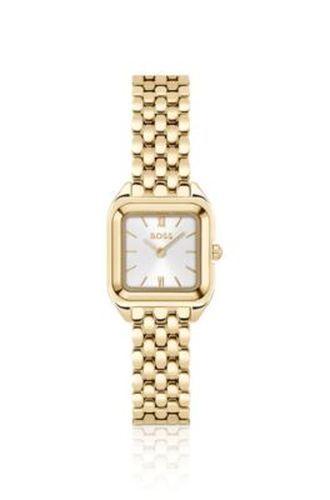 Montre dorée Mae Petite avec boîtier carré - Boss - Modalova