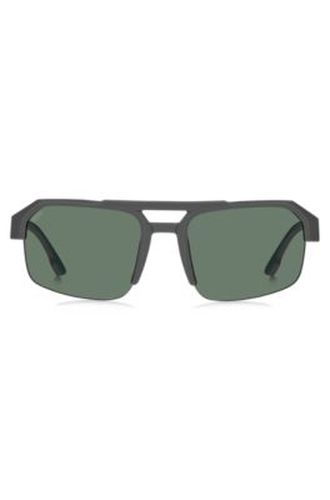 Lunettes de soleil avec insert et logo sur les branches - Boss - Modalova