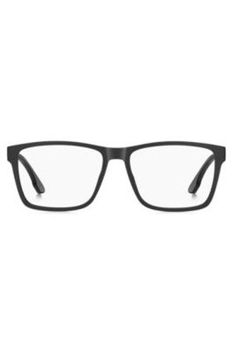 Monture optique mate avec plaque logo - Boss - Modalova