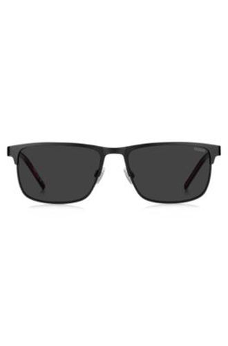 Lunettes de soleil avec logo en gomme - HUGO - Modalova