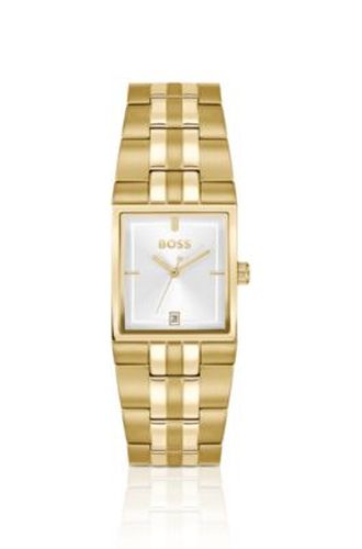 Strivo Montre dorée avec détail à rayures - Boss - Modalova