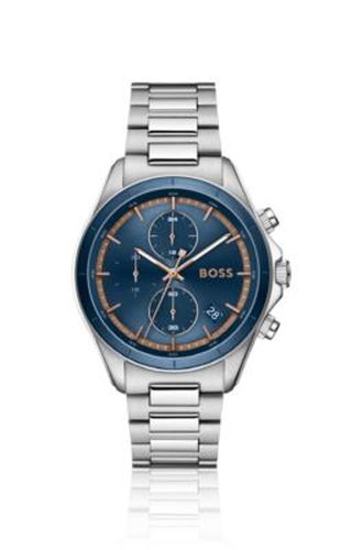LETIC montre en acier inoxydable avec cadran bleu - Boss - Modalova