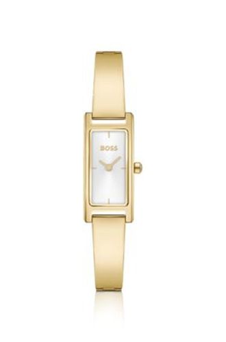 Lucy Allure Montre dorée avec bracelet jonc - Boss - Modalova