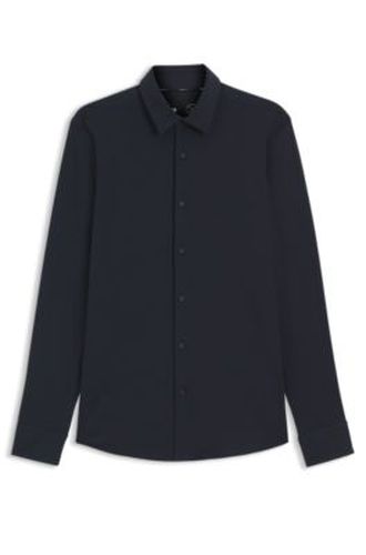 Chemise Slim en coton stretch mélangé performant - Boss - Modalova