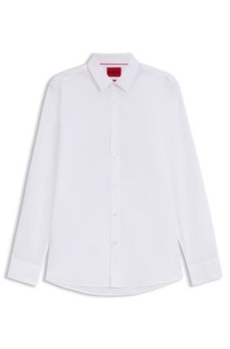 Chemise Extra Slim Fit en popeline de coton stretch - HUGO - Modalova