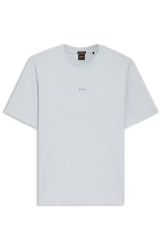 T-shirt Relaxed à logo imprimé à effet superposé - Boss - Modalova