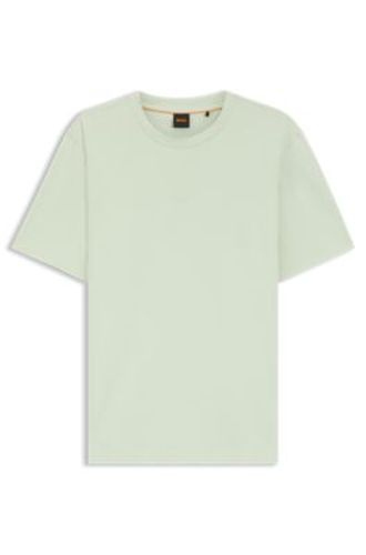 T-shirt en coton stretch avec logo imprimé - Boss - Modalova