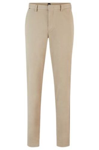 Chino Slim en gabardine de coton stretch - Boss - Modalova