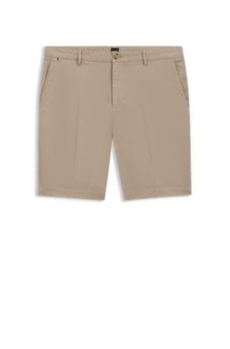 Short Slim en gabardine de coton stretch - Boss - Modalova