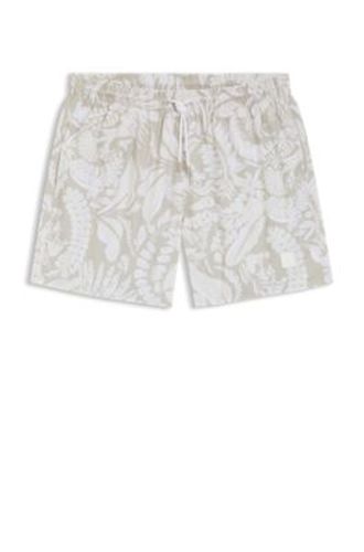 Short de bain avec imprimé intégral - Boss - Modalova