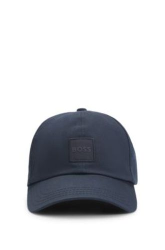 Casquette en twill de coton avec patch logo - Boss - Modalova
