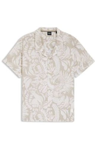 Chemise Regular à imprimé intégral - Boss - Modalova