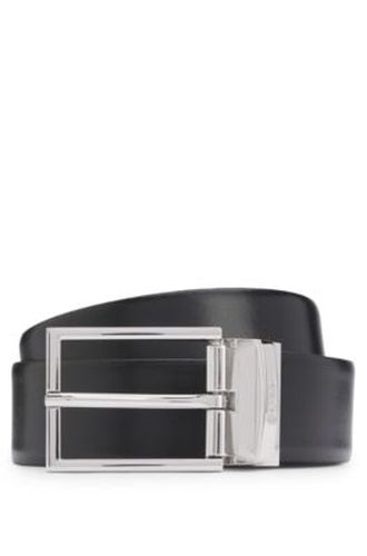 Ceinture réversible en cuir italien à double texture - Boss - Modalova