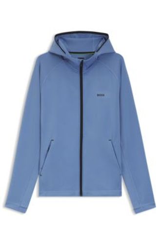 Active Sweat à capuche zippé avec logo réfléchissant - Boss - Modalova