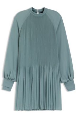 Robe plissée à manches transparentes - Boss - Modalova