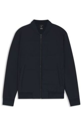Sweat zippé avec devant matelassé - Boss - Modalova