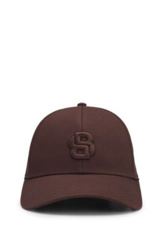 Casquette en twill de coton avec monogramme Double B brodé - Boss - Modalova