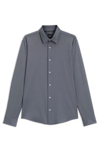 Chemise Slim en tissu stretch performant structuré - Boss - Modalova