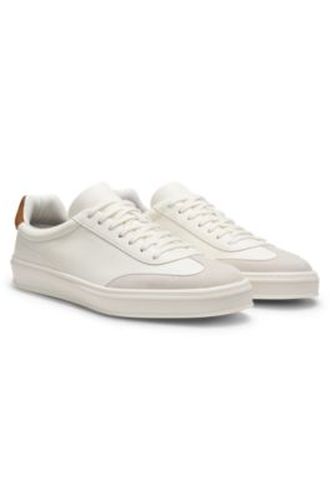Baskets en cuir et cuir suédé BY BECKHAM - Boss - Modalova