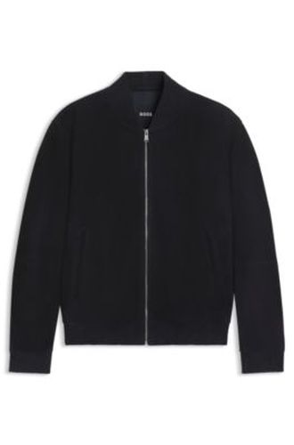 Veste Regular en cuir suédé - Boss - Modalova