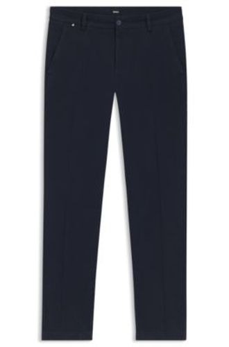 Pantalon Slim en coton stretch structuré - Boss - Modalova