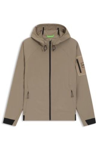 Veste déperlante à structure micro-gaufre - Boss - Modalova