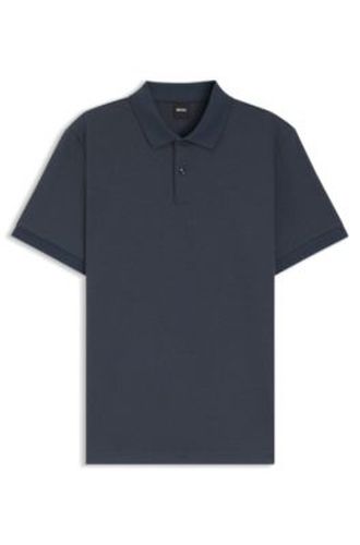Polo en coton à la structure originale - Boss - Modalova