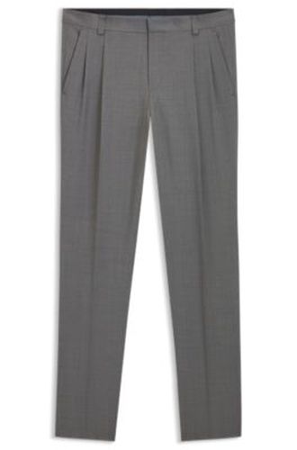 Pantalon Extra Slim en laine vierge façonnée - HUGO - Modalova