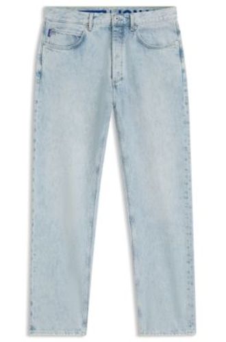 Jean Regular en denim bleu clair - HUGO - Modalova