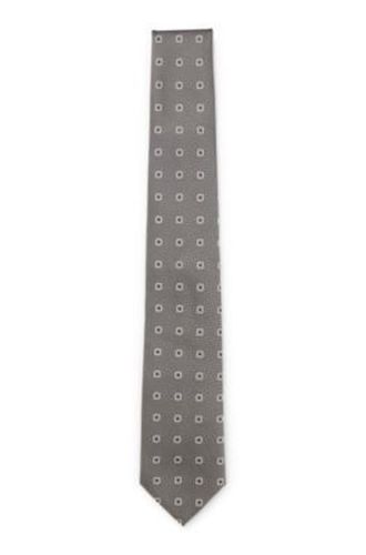 Cravate à motif jacquard en soie mélangée - Boss - Modalova