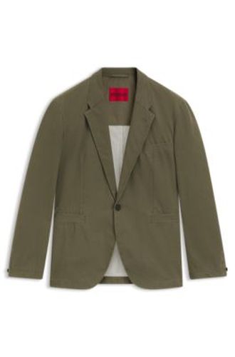 Veste moderne en twill de coton mélangé - HUGO - Modalova