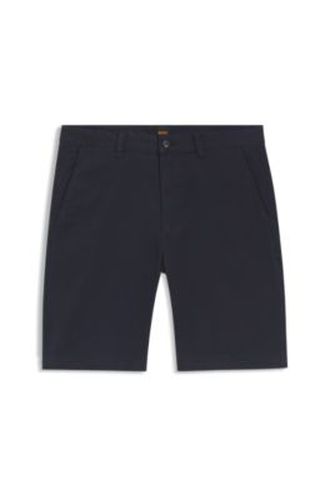 Short chino Slim en coton stretch - Boss - Modalova